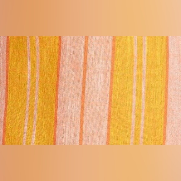 BP. Boyfriend Stripe Pajama Shorts In Yellow Butter Emmy Stripe L - Picture 3 of 4